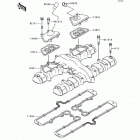 ZR-7 (ZR750-F2) Крышка головки цилиндров