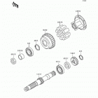 ZR-7 (ZR750-F2) Secondary shaft