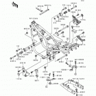 ZR-7 (ZR750-F2) Рама ,крепежные детали