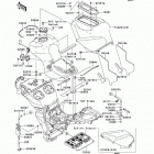 NINJA ZX-12R (ZX1200-A1) ТОПЛИВНЫЙ БАК
