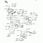 NINJA ZX-12R (ZX1200-A1) Воздуховод