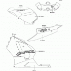NINJA ZX-12R (ZX1200-A1) Decals(silver)