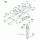 KX100 (KX100-C2) Задняя подвеска