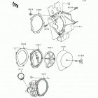 KX125 (KX125-L1) Воздухозаборник