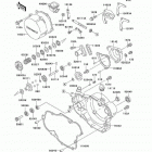 KX500 (KX500-E11) Крышки двигателя