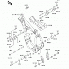 KX500 (KX500-E11) Рама ,крепежные детали