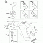 KX500 (KX500-E11) ТОПЛИВНЫЙ БАК