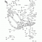 Ninja 500R (EX500-D6) Electro bracket