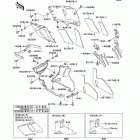 Ninja ZX-6 (ZX600-E7) Обтекатель нижний