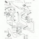 Ninja ZX-6R (ZX600-G2) Испарительная система топлива