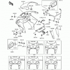 Ninja ZX-7R (ZX750-P4) Cowling(zx750-p2-p4)