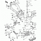 Ninja ZX-7R (ZX750-P4) Electro bracket