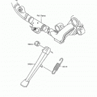 Vulcan 1500 (VN1500-A13) Подножка
