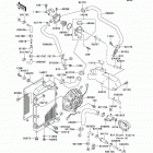 Vulcan 1500 Classic (VN1500-E2) Радиатор