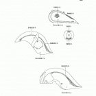 Vulcan 1500 Drifter (VN1500-J1) Decals(gooseberry)(vn1500-j1)
