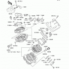 Vulcan 1500 Nomad (VN1500-G1) Крышка головки цилиндров