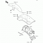 Vulcan 500 LTD (EN500-C4) Крылья