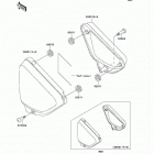 Vulcan 750 (VN750-A15) Боковые обтекатели