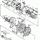 ATC90 Brake @ rear hub