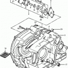 ATC90 Crankcase @ oil pump