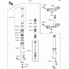 Concours (ZG1000-A13) Front fork(zg1000-a10-a13)