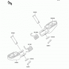 KX100 (KX100-C1) Подножки