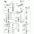 KX125 (KX125-K5) Передняя вилка