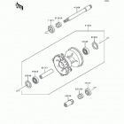 KX125 (KX125-K5) Передняя ступица