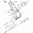 KX250 (KX250-K5) Рама ,крепежные детали
