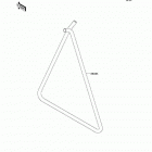 KX80 (KX80-W1) Подножка