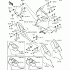 Ninja ZX-6R (ZX600-G1) Cowling lowers(zx600-g1)