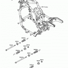 Vulcan 1500 (VN1500-A11) Рама ,крепежные детали