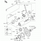 Vulcan 1500 Classic (VN1500-D2) Стартер