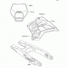 KDX220R (KDX220-A4) Decals(kdx220-a4)
