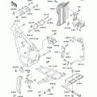 KLR650 (KL650-A11) Рама ,крепежные детали