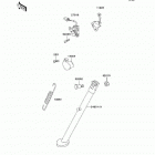 KLR650 (KL650-A11) Подножка