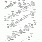 KLR650 (KL650-A11) Transmission(kl650ae032210-)