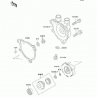 KLR650 (KL650-A11) ВОДЯНОЙ НАСОС