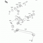 KLX300R (KLX300-A2) Механизм переключения передач