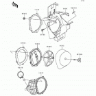 KX125 (KX125-K4) Воздухозаборник