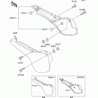 KX60 (KX60-B13) Side covers(kx60-b12 / b13 / b14)