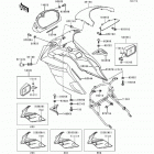 Ninja 500R (EX500-D4) Cowling(ex500-d3 / d4)