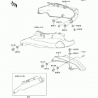 Ninja ZX-11 (ZX1100-D5) Боковые обтекатели