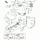 Ninja ZX-6R (ZX600-F3) Fuel tank(zx600-f3)