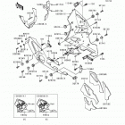Ninja ZX-6R (ZX600-F3) Cowling lowers(zx600-f3)