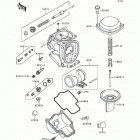 Ninja ZX-9R (ZX900-B4) Карбюратор в разборе