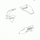 Ninja ZX-9R (ZX900-B4) Decals(red)