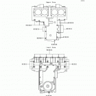 Eliminator 600 (ZL600-B3) Болты крепления картера