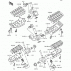Eliminator 600 (ZL600-B3) Подножки