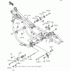 Eliminator 600 (ZL600-B3) Рама ,крепежные детали